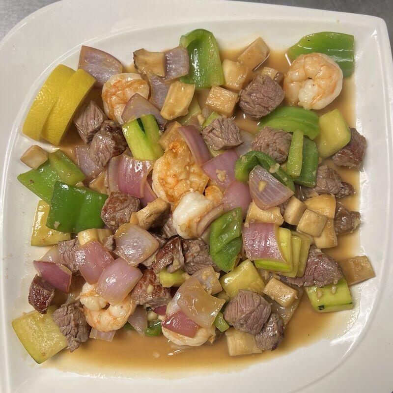 Shrimp & Beef Hibachi