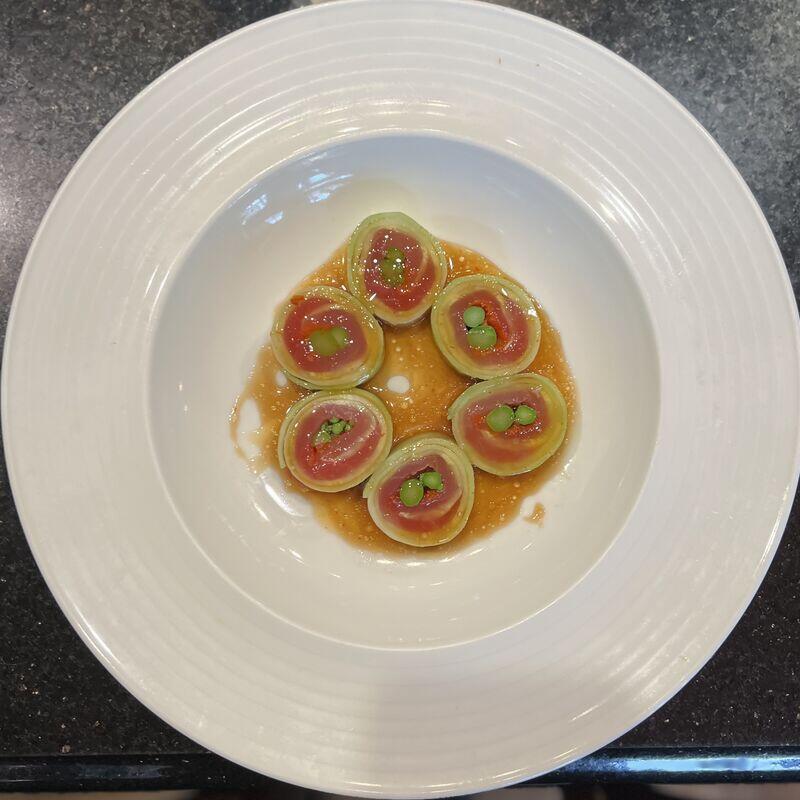 Cucumber Sashimi